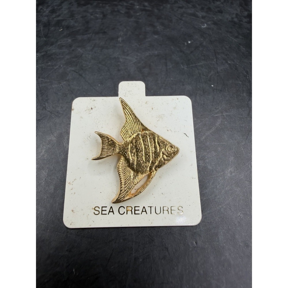 🐠✨ Angel Fish Pin / Tie Tack – NOS ✨🐠